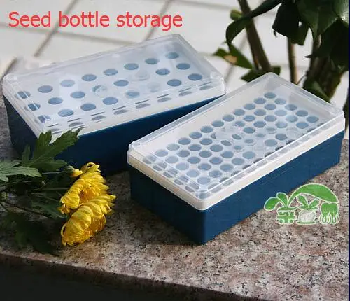 

Seed Bottle Storage Box Large Small Seeds Preserved,Vegetable,Flower Planting,Garden supplies