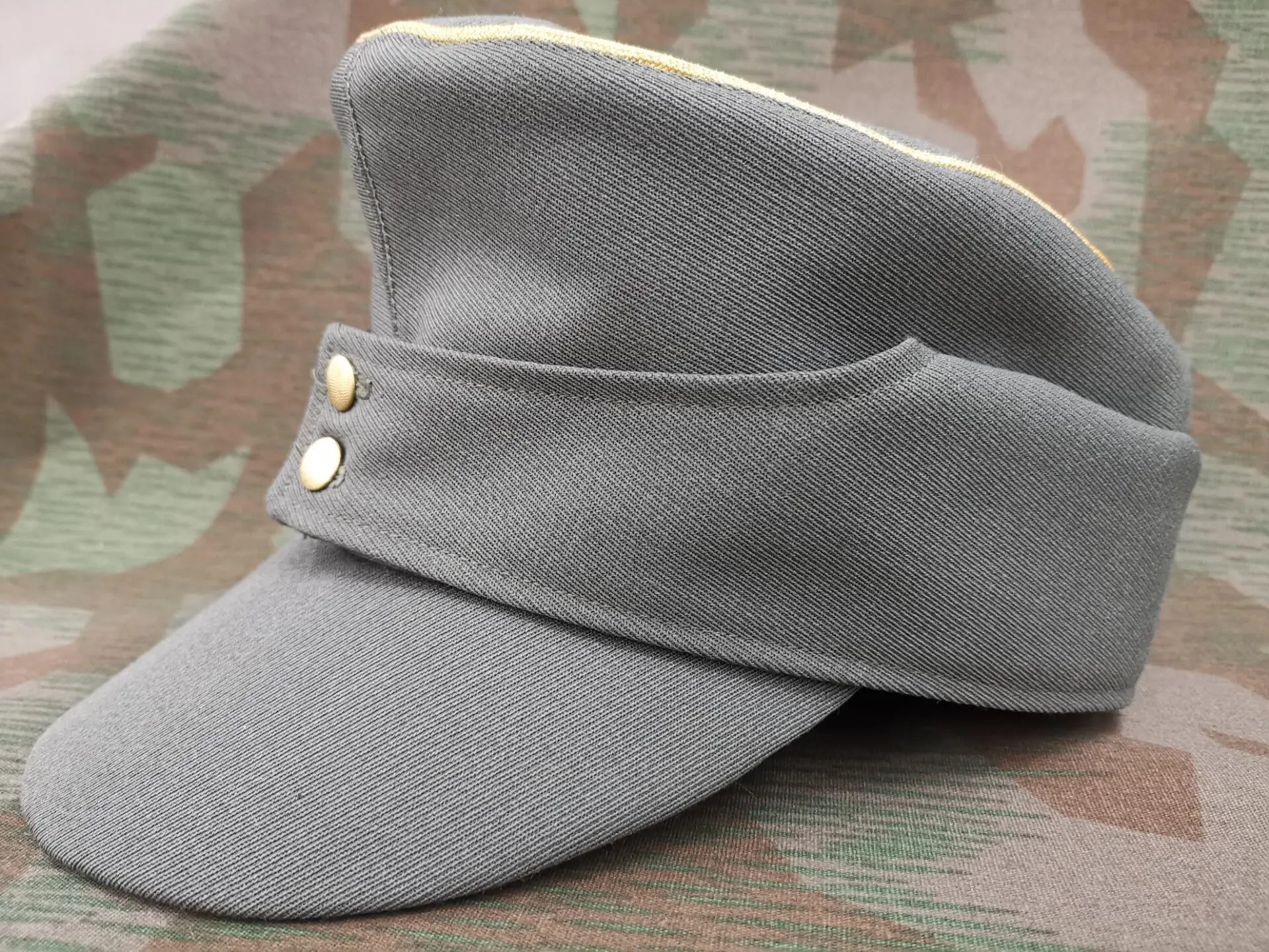 WW2 E.M.D German  .M43 General hat .  Twill Wool