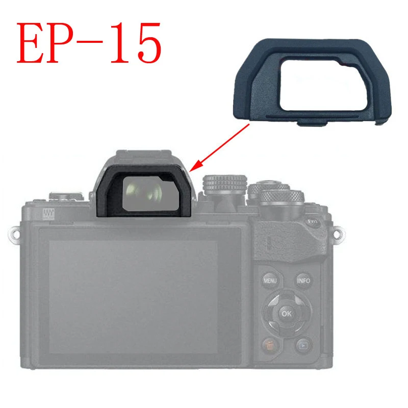 EP10 EP15  Eye Cup Eyepiece Eyecup For Olympus OM-D OMD E-M10 EM5 EM10 EM-5 DSLR Camera