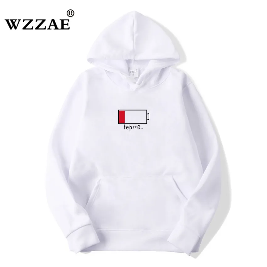 

WZZAE 2023 Low Help Me Hoodies Men 3D Creative Hooded Sweatshirts Fashion Streetwear Hip Hop Black Hoodie Male Plus Size S-XXL