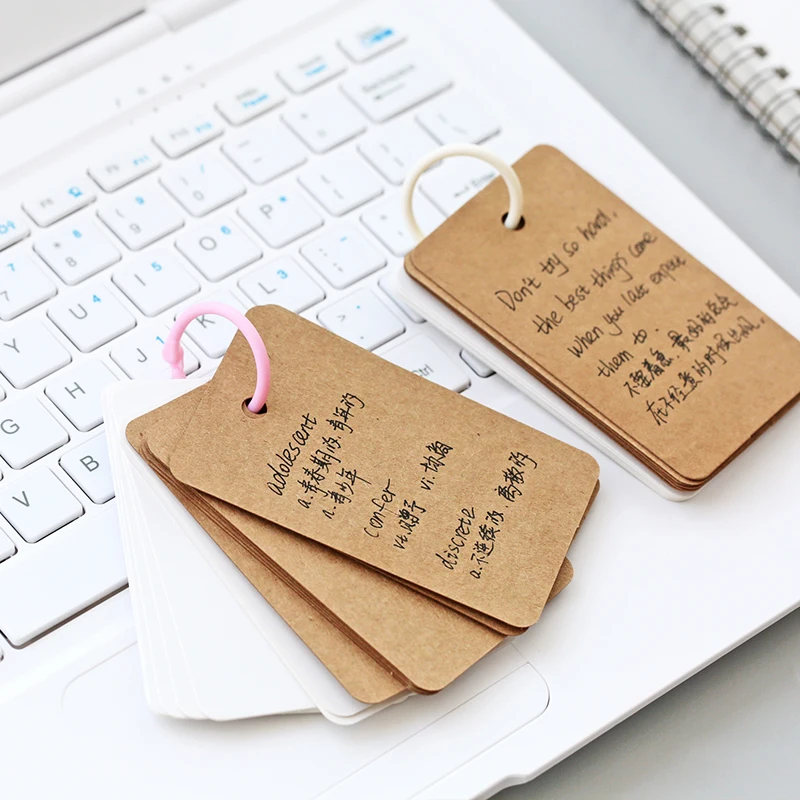 Creative Color Plastic Multi-function easy ring paper book loose leaf binder Open Circle Clips Office Information Card Rings