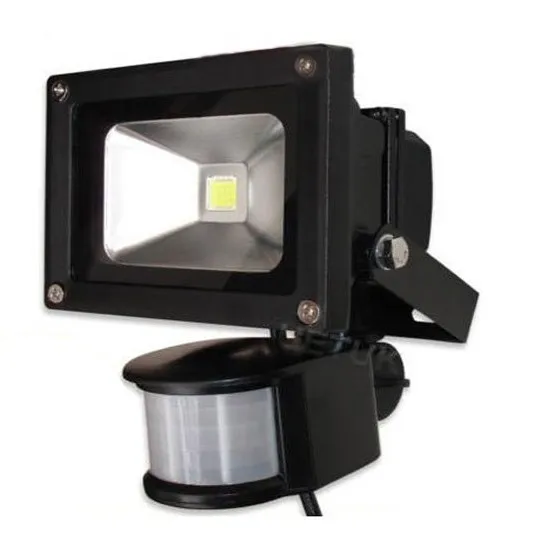 

Hot Sale! Free Shipping 30W /20W/ 10W PIR Motion detective Sensor LED Flood light Outdoor Black Floodlight 85V-265V Free Ship