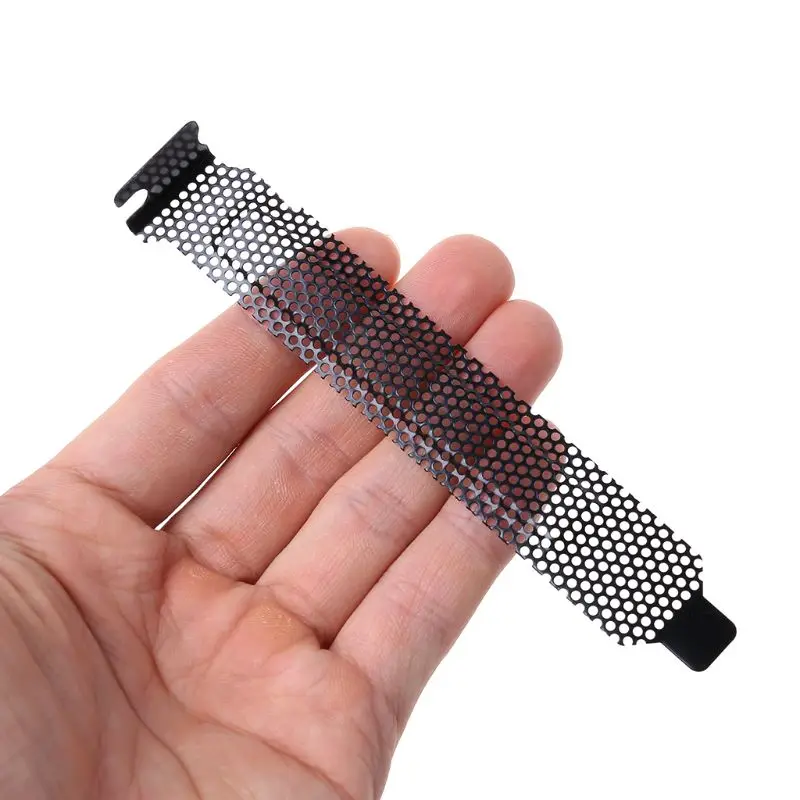 5PCS Ventilation Deflector PCI Slot Cover Frame Chassis Bits Block Cooling Fan Dust Filter Ventilation PC Computer Case