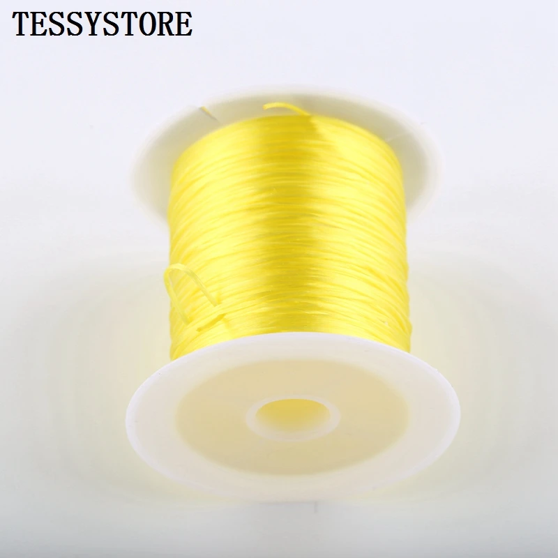 10m/roll Stretch Elastic Cord Elastic Thread Colour String beads For Diy Bracelets Necklace Jewelry Making