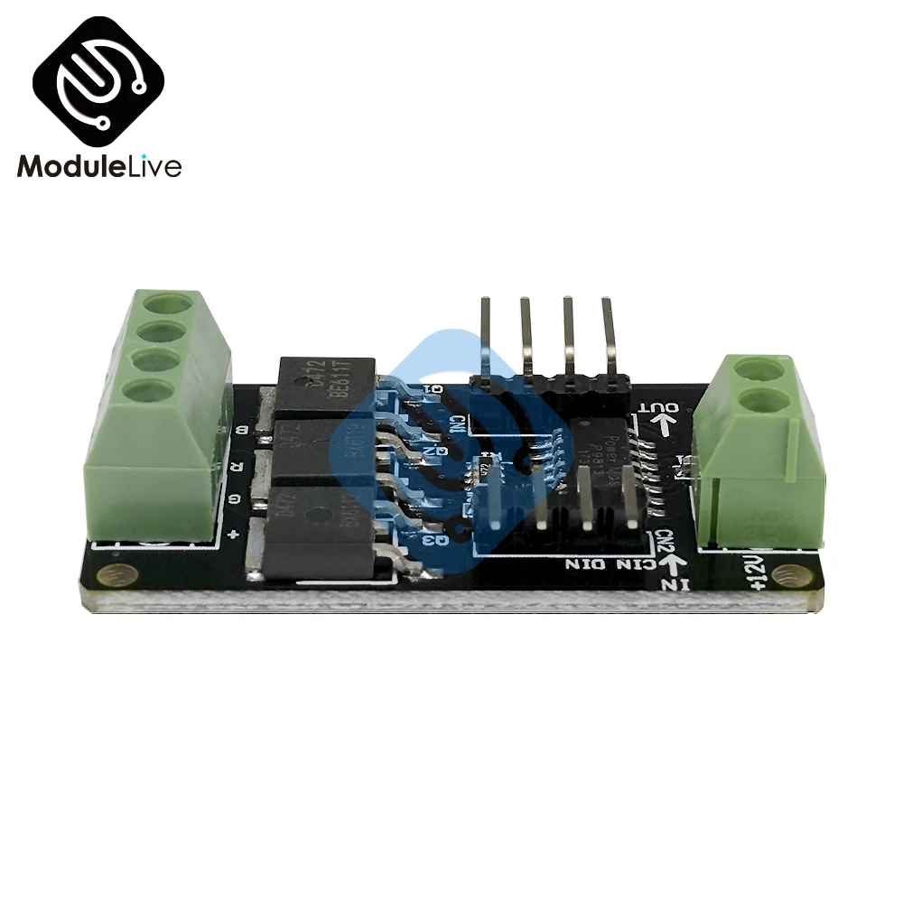 Untuk Sistem MCU Modul Driver Strip LED V1.0 untuk Arduino STM32 AVR 12VDC RGB Warna Penuh untuk Papan Arduino R3
