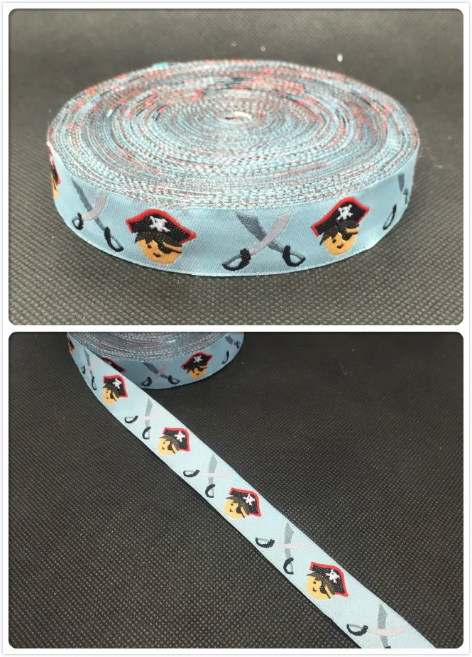 Zakka handmade accessories laciness ribbon pirate width 1.6cm length 9m  Jacquard Ribbon KT2015041812