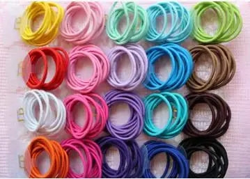 Free Shipping,Wholesale 10000pcs/lot High Quality Kids Elastic Hair bands Elastic Hair Tie Children Rubber Hair Band