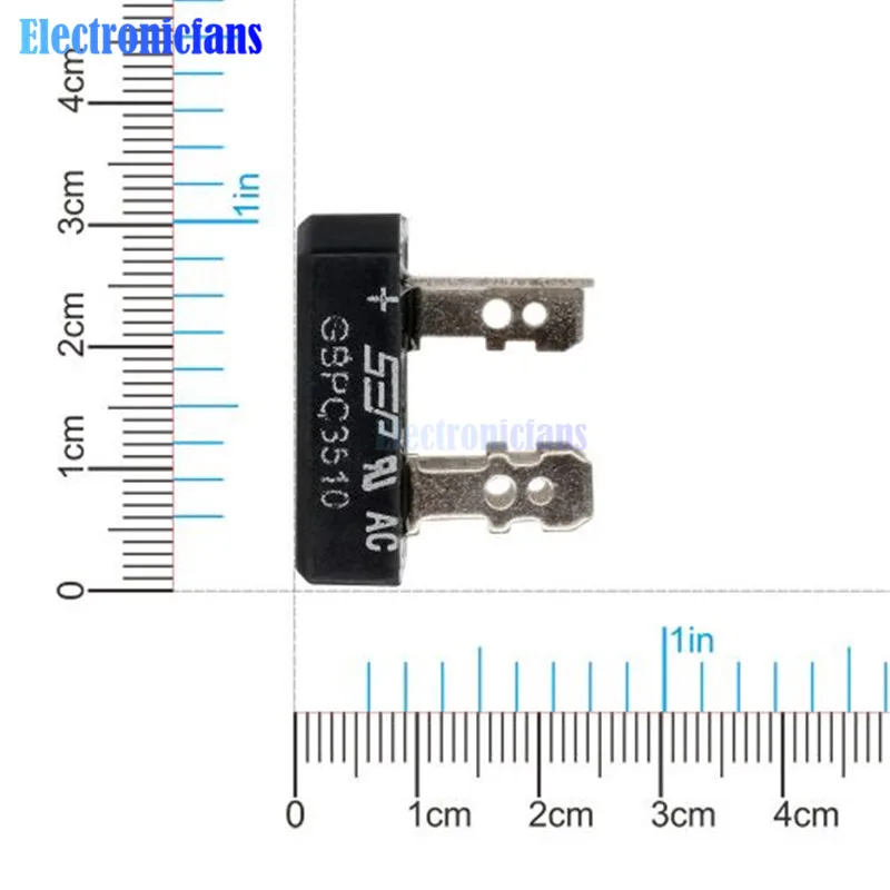 Diodowy mostek prostowniczy KBPC3510 35A 1000V jednofazowy prostownik mostkowy KBPC3510