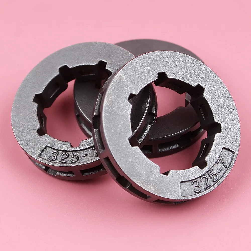 Imagem -06 - Roda Dentada de Tamanhos 325 7t para Roda Dentada Chinesa de 4500 5200 45cc 52cc 58cc Peças Sobressalentes de Motosserra Forma 5800 e 19 mm