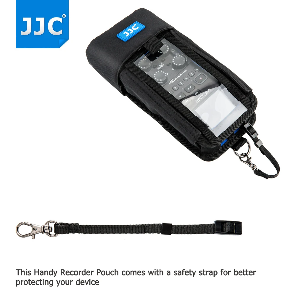 JJC Zoom H6 Custodia protettiva per dischi Custodia morbida Custodia morbida per registratore pratico Accessori per borse Sostituisce Zoom PCH-6