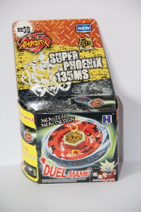 Spinning Top METAL FUSION Phoenix 135MS Metal Masters BB59 AKA Burn Fireblaze Pheonix