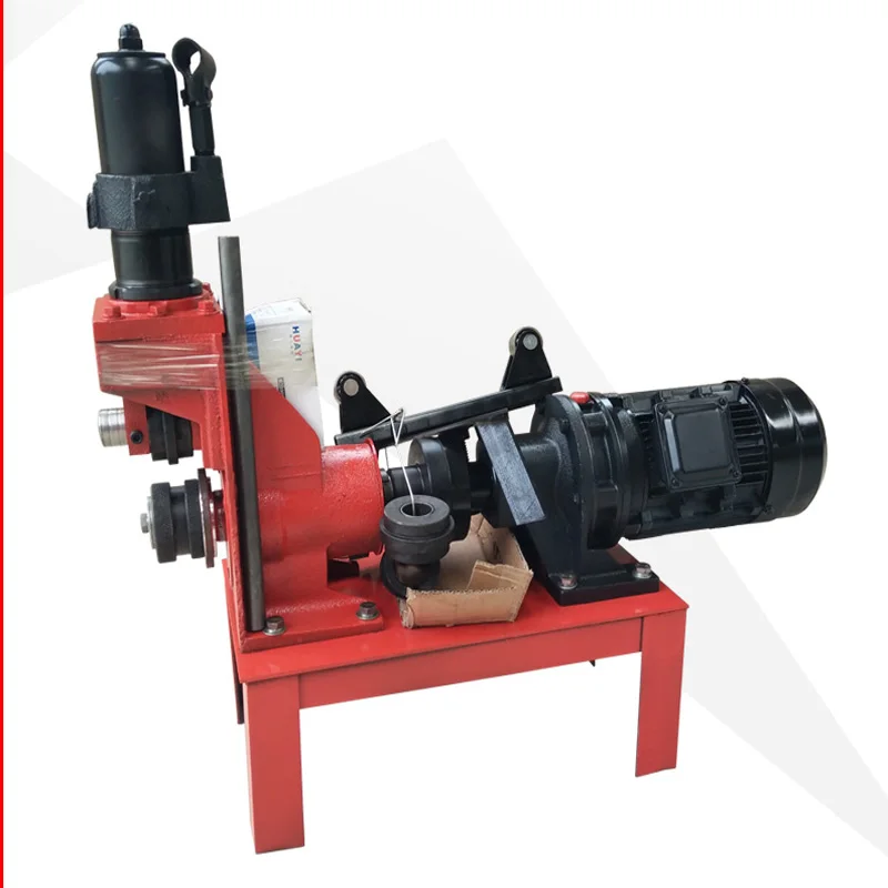 Hydraulic Grooving Machine 220V 65-200mm Electric Pressure Groove Machine For Galvanized Pipe Iron Pipe Trough Press GH-BYGCJ-ZW