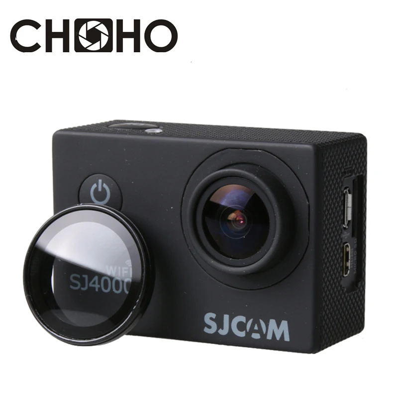 SJ4000 osłona filtra UV obiektyw do SJCAM Wifi SJ4000 SJ4000plus ochronna szklana osłona obiektywu optycznego akcesoria filtracyjne