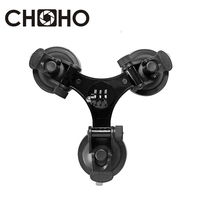 Car Suction Cup Holder Triangle low Angle for Go Pro Hero 9 11 10 SJCAM SJ4000 XiaoYi Xiaomi Yi 4K Gopro Accessories