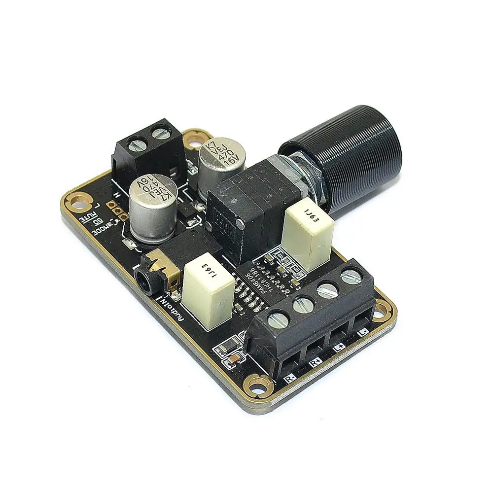 5W * 2 Class D เครื่องขยายเสียงดิจิตอลสเตอริโอสองช่องเครื่องขยายเสียงโมดูล DIY Preamplifier Board