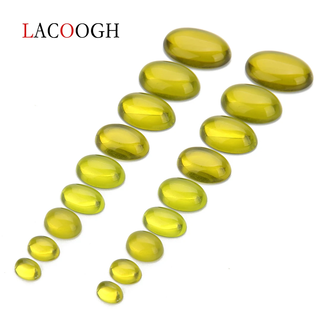 Wholesale 20pcs/lot Natural Bulk Beads 6x8 13x18mm Flat Back Oval Cabochons Cameo Malachite Stone Beads for Jewelry DIY Makings