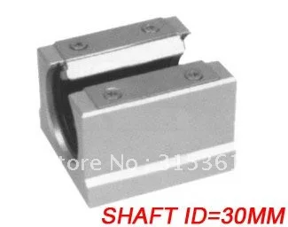 Free Shipping 10PCS/Lot SBR30UU CNC Linear Ball Bearing Support Unit Pillow Blocks  With Platen 30mm SBR Series