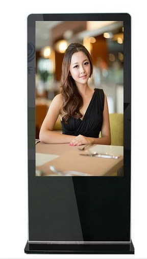 1080p 55 inch 4g wifi floor stand lcd touch screen advertising display Video  Monitor Display