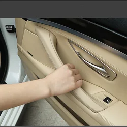 도어 인테리어 도어 패널 운전석 버튼 스위치 프레임 보관함, BMW 5 시리즈 F10 F11 F18 용, 도어 내부 핸들 왼쪽 앞