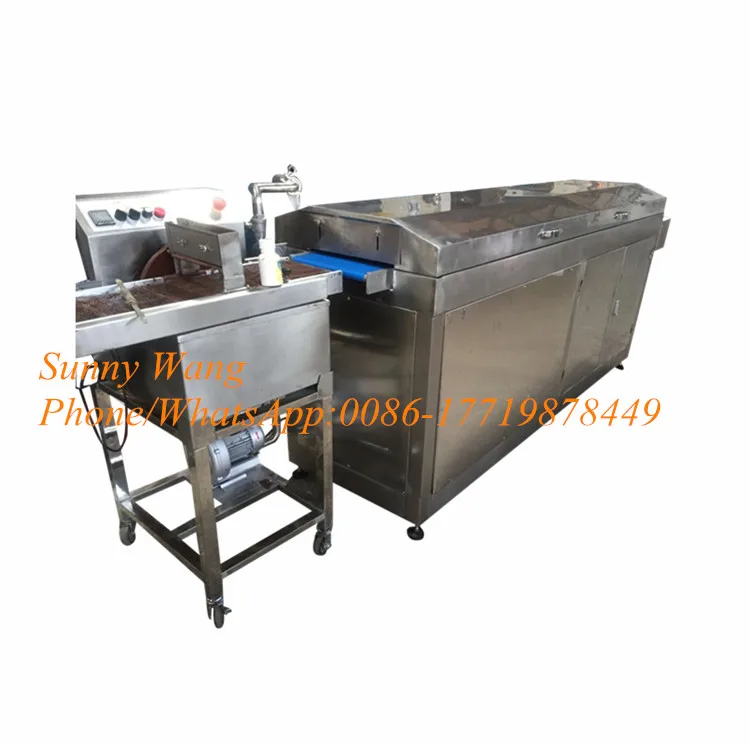 Chocolate Making Line With Cooling tunnels/chocolate Enrobing Machine