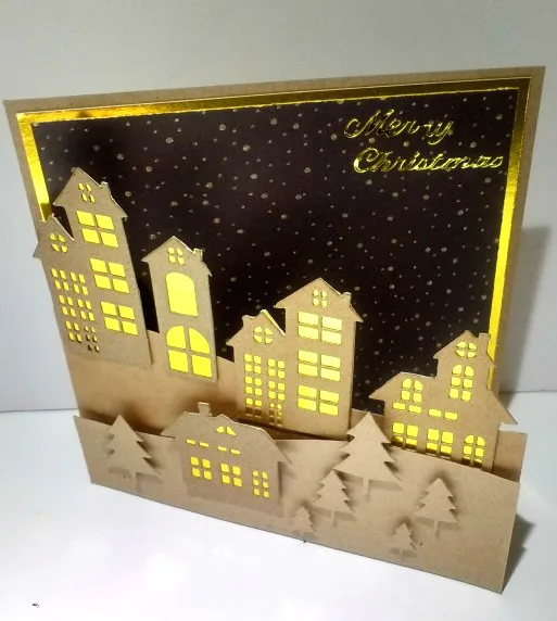 Tree House Frame Metal Cut Dies Stencils for Scrapbooking Stamp/Photo Album Decorative Embossing DIY Paper Cards