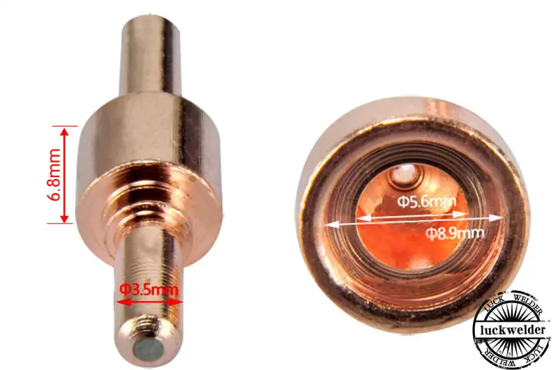 30/40A PT-31 LG40 электроды PT31 воздушный плазменный резак фонарь для резки расходные материалы пистолет запасные части 100 шт