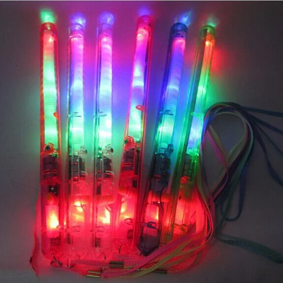 Best Birthday Gift 1000PCS 21CM Colorful LED Flashing Glow Light Stick Blink Lively Atmosphere Maker For Party Bar Deco Concert