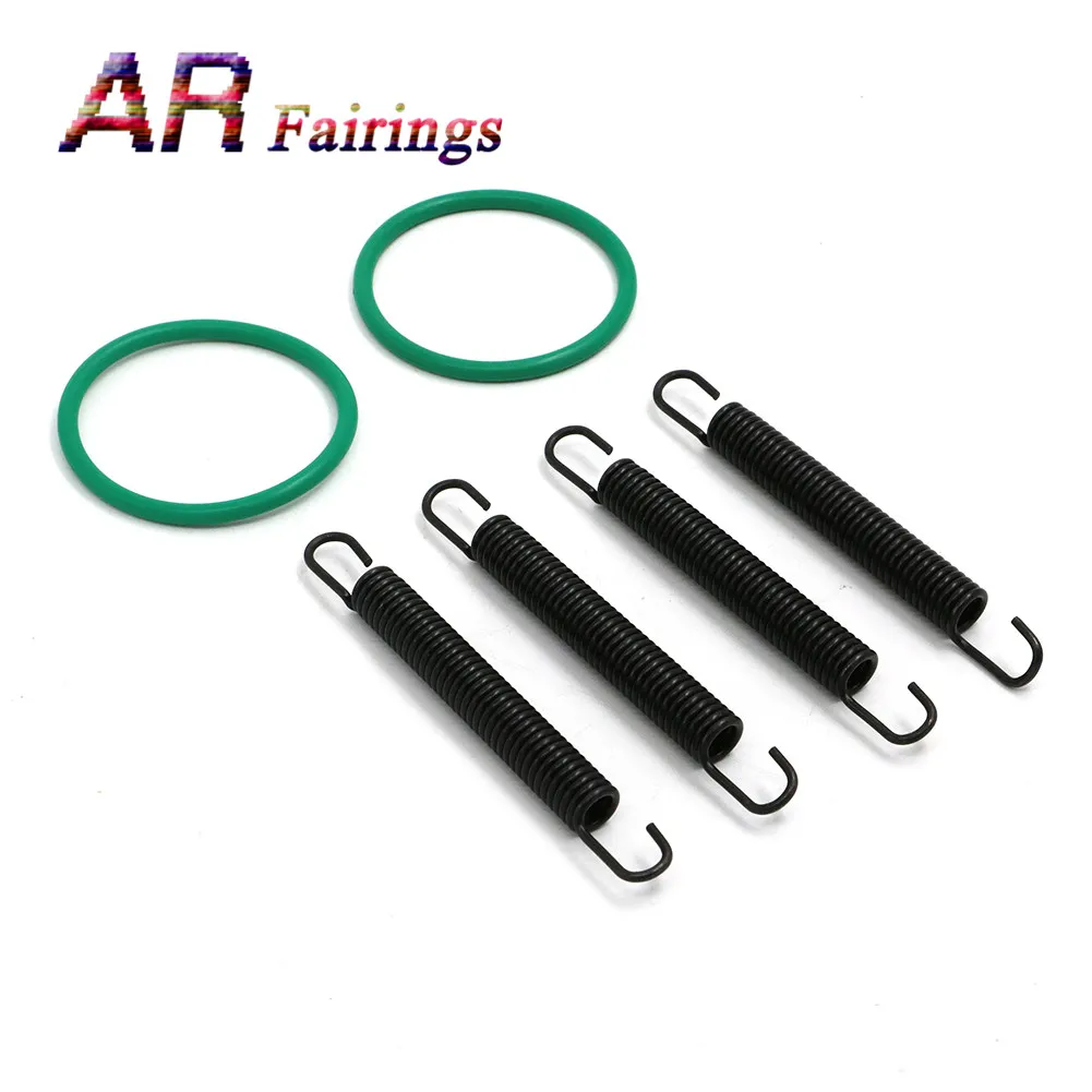 ATV Accessories Exhaust Pipe Springs & O-Ring Gasket Kit For Yamaha YFZ350 BANSHEE 350 Year 1987 - 2006 2005 2004 2003 2002