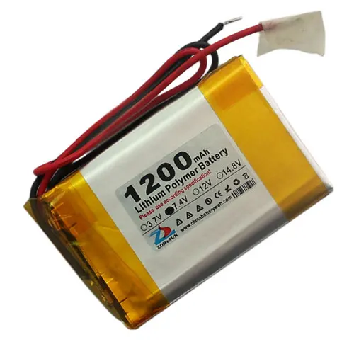 New Hot A In the core 1200mAh 523450X2 103450 DVD intercom amplifier 7.4V polymer lithium battery group Rechargeable Li-ion Cell