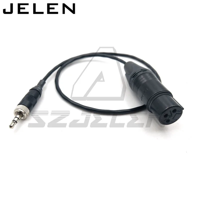 

Sound equipment recording conversion line, 3.5 audio plugs to XLR 3 pin female for Sony D11 audio cable 50cm