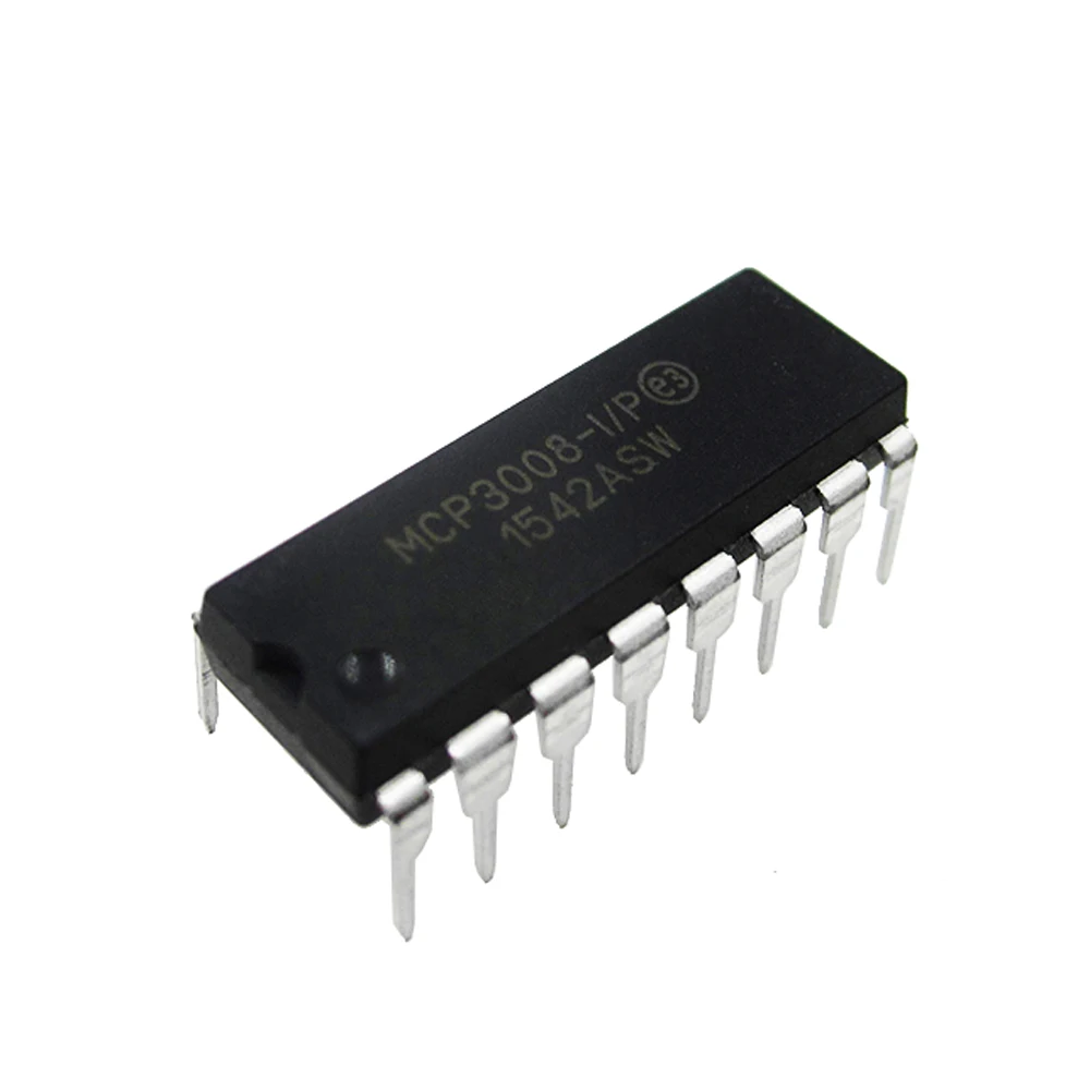 1PCS MCP3008 DIP16 MCP3008-I/P DIP-16 DIP
