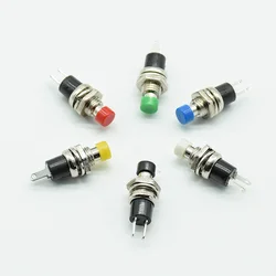 6pcs/lot Micro Switch 7mm Momentary Push button Switch Press the reset switch Momentary On OFF Push Button  Normally Open NO