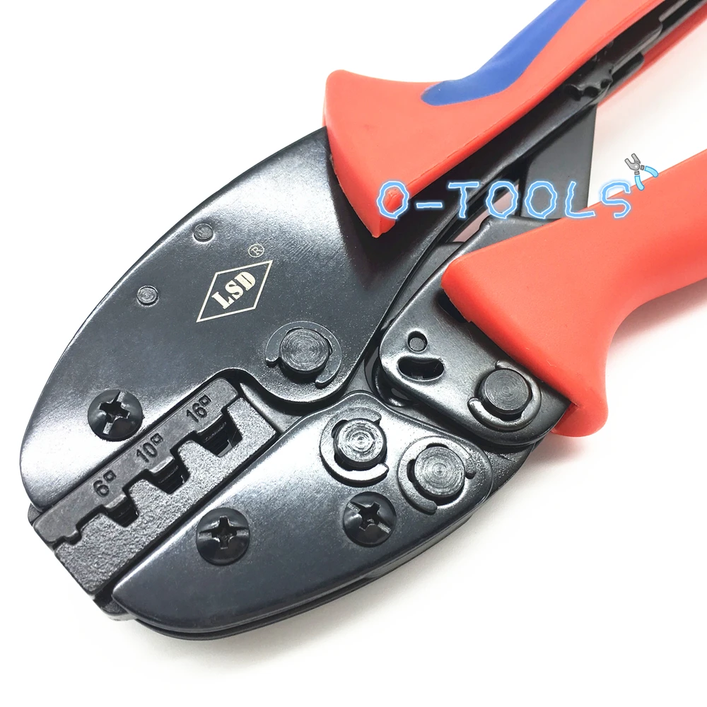 S-16WF Bootlace copper ferrules crimping tools 6-16mm² wire connector insulated cord pin end terminal crimping pliers