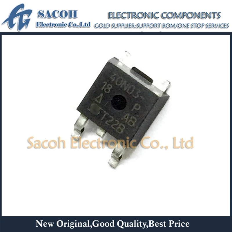 

New Original 10Pcs/Lot SUD40N03-18P SUD40N03-18 40N03-18 SUD40N02-08 TO-252 40A 30V N-Channel MOSFET