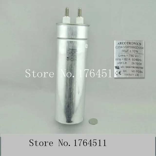 [BELLA] [Original authentic] Arcotronics C20AQGR5680ZASK 68UF 10% 780V start capacitor