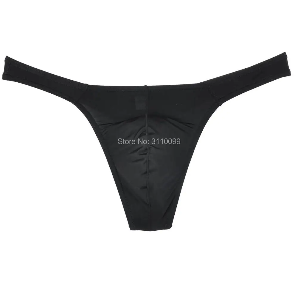 Halus Bikini pria Seksi Thongs dan G-string Bluge Pouch Comfy Lembut Elastis Peregangan Laki-laki Thong Celana Pakaian pria Tanga