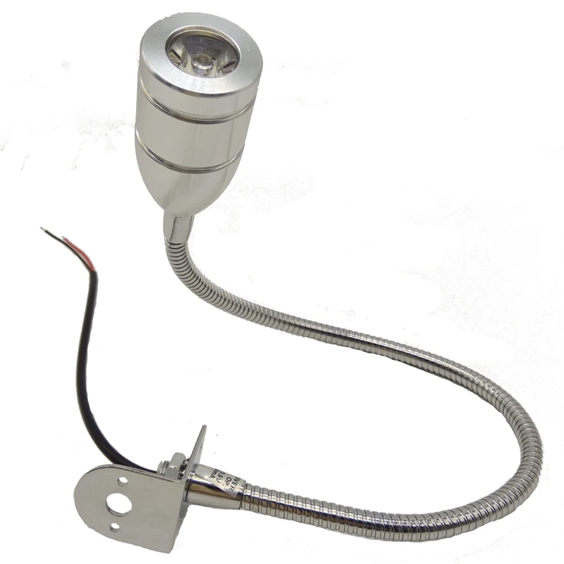 Brazo flexible de luz LED, 3W, 12V