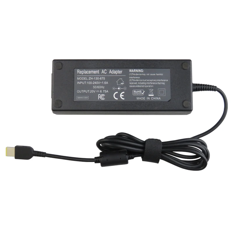 135W 20V 6,75 A Laptop AC Adapter Ladegerät für Lenovo IdeaPad Y50 ADL135NDC3A 36200605 45N0361 45N0501 Y50-70-40 t540p