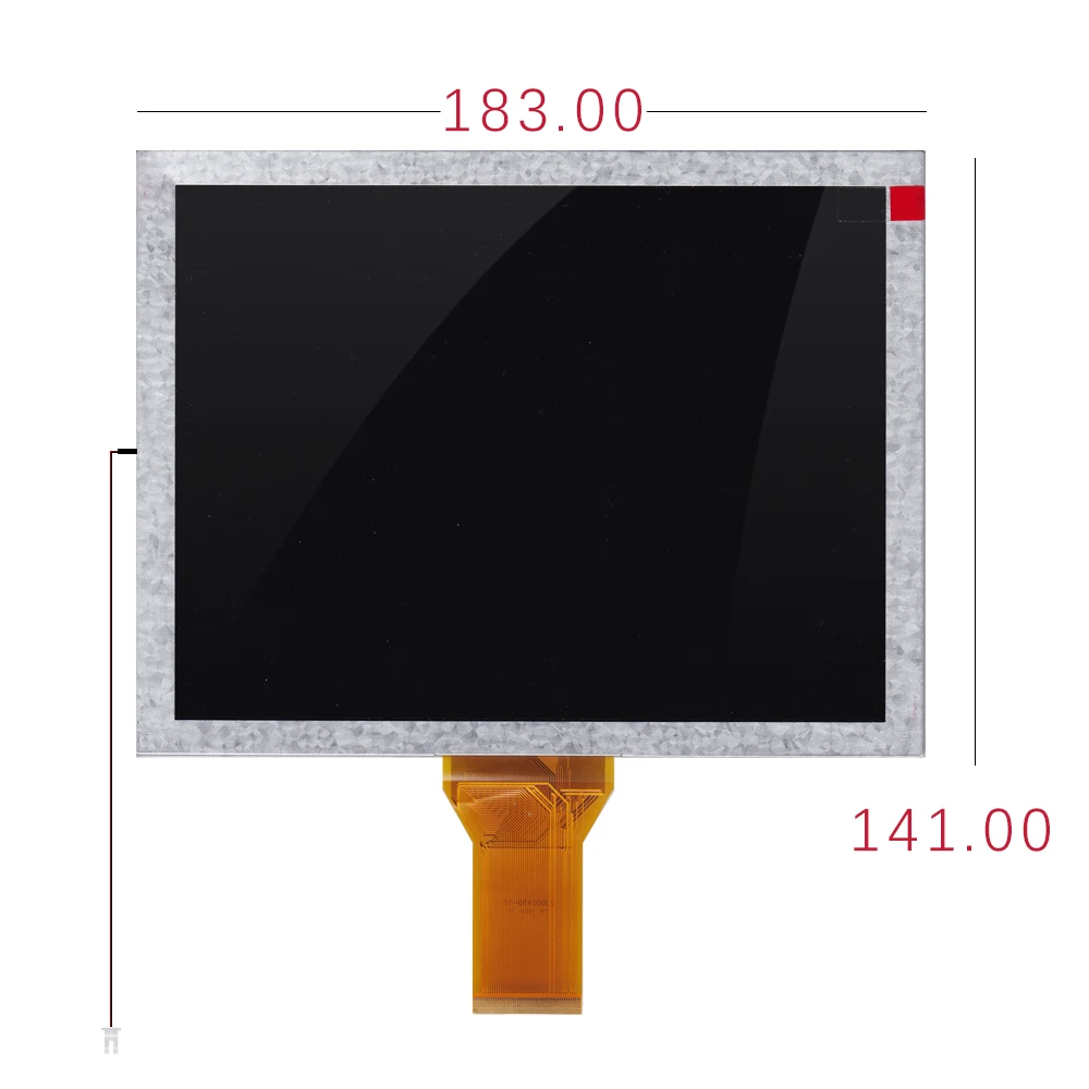 Excellent écran LCD 8 pouces, navigation DVD, contrôle industriel, nouveau, EE080NA-06A