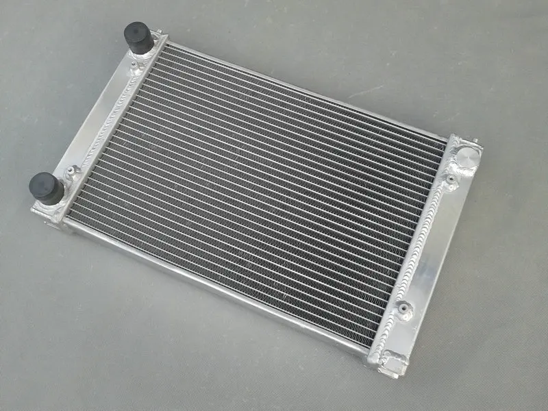 مشعاع ألومنيوم + كفن + مراوح لشركة فولكس فاجن كوررادو شيروكو جيتا جولف GTI MK2 1.8 16V 1986-1992 87 88 89 90 91 92