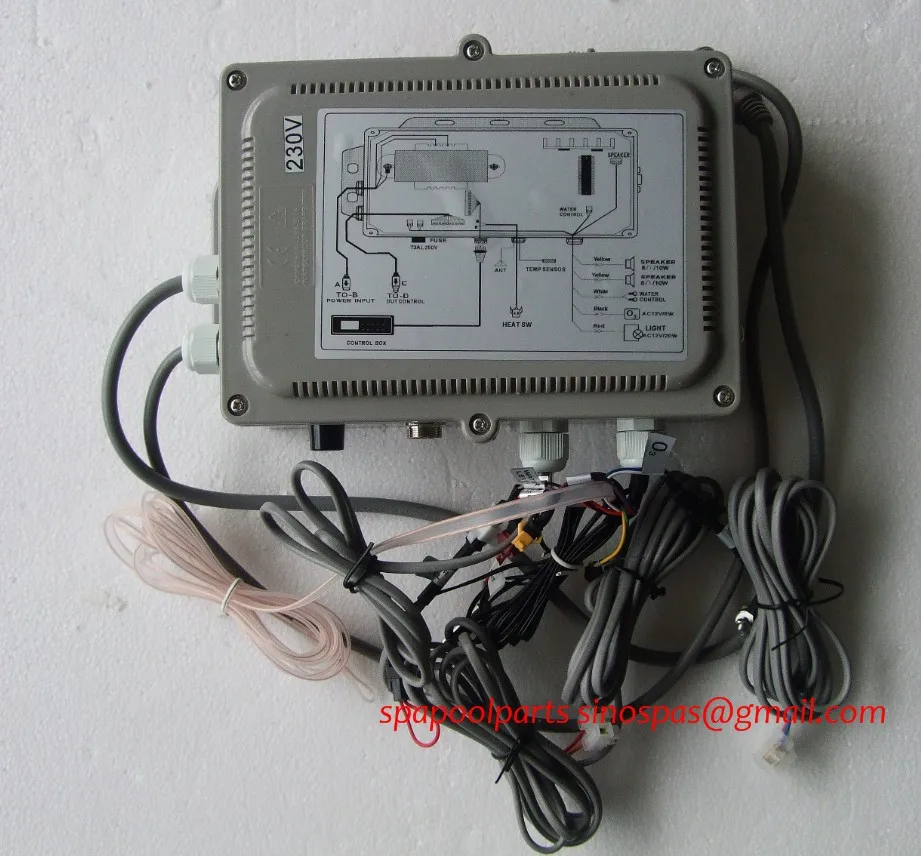 Imagem -04 - Conjunto Inteiro Chinês de Controlador de Banheira de Hidromassagem Inclui Painel de Toque e Caixa de Controle Gd7005 Gd7005 gd 7005