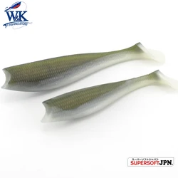 Hot-Sale Cod and Zander Fishing Lure 14 cm 3 pcs/ lot Big Paddle Tail Soft Lure at 13 Different Color Soft Bait Swimbaits