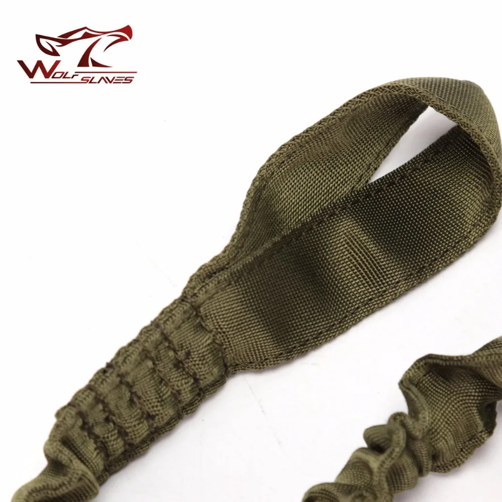 Tactical Sling Protective Rope Quick Release Line Climbing Safety Strap For Outdoor Hunting Green Color