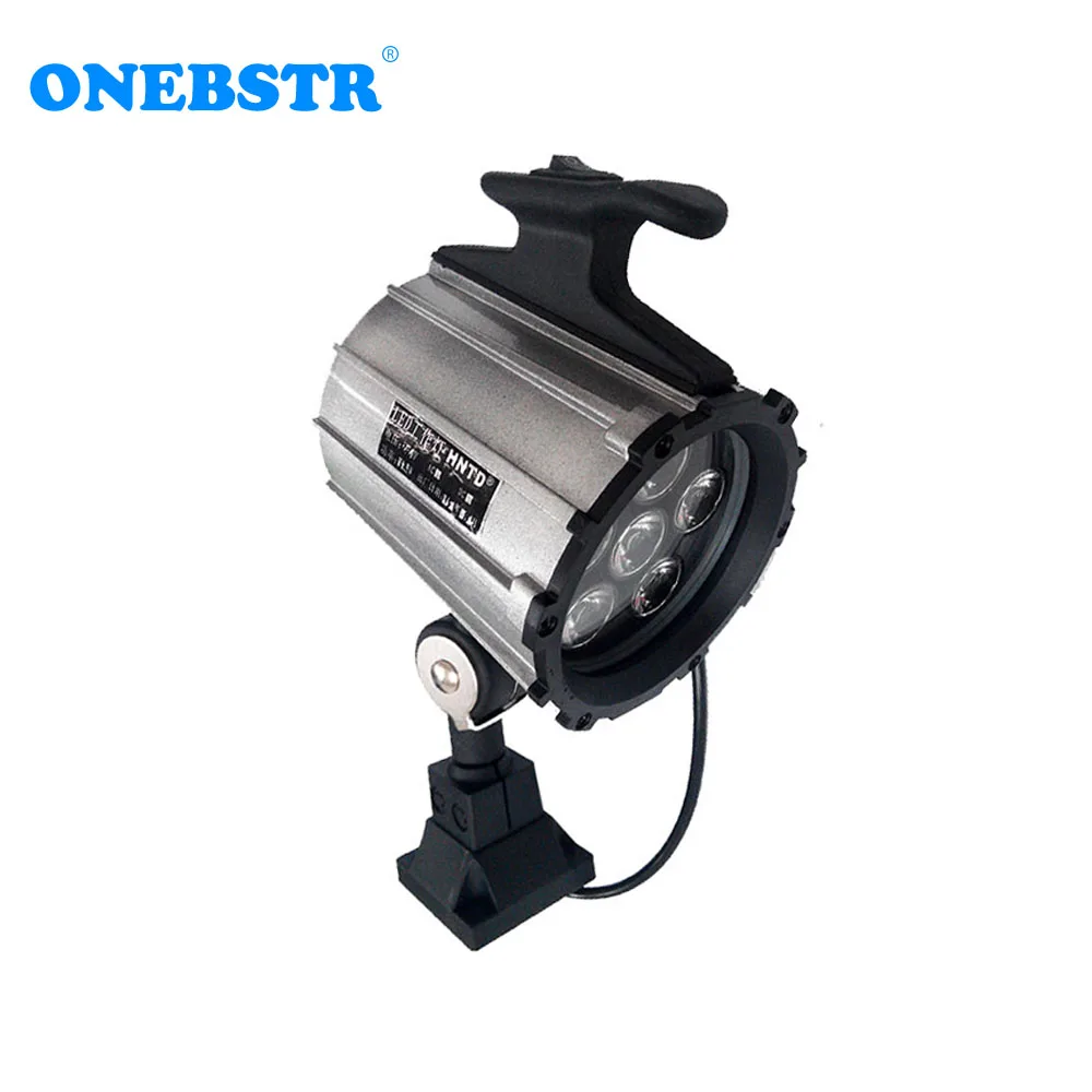 

HNTD 6W LED Fold Spotlights AC 220V DC 24V CNC Machine Tools Worklight Equipment IP65 Waterproof Short Arm TD04 Hot Sales