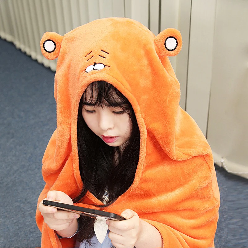 150cm Sankaku Head Himouto Umaru Chan Umaru Doma Cosplay Plush Toy Blanket, Cosplay Cloak Air Blankets, Birthday Gift