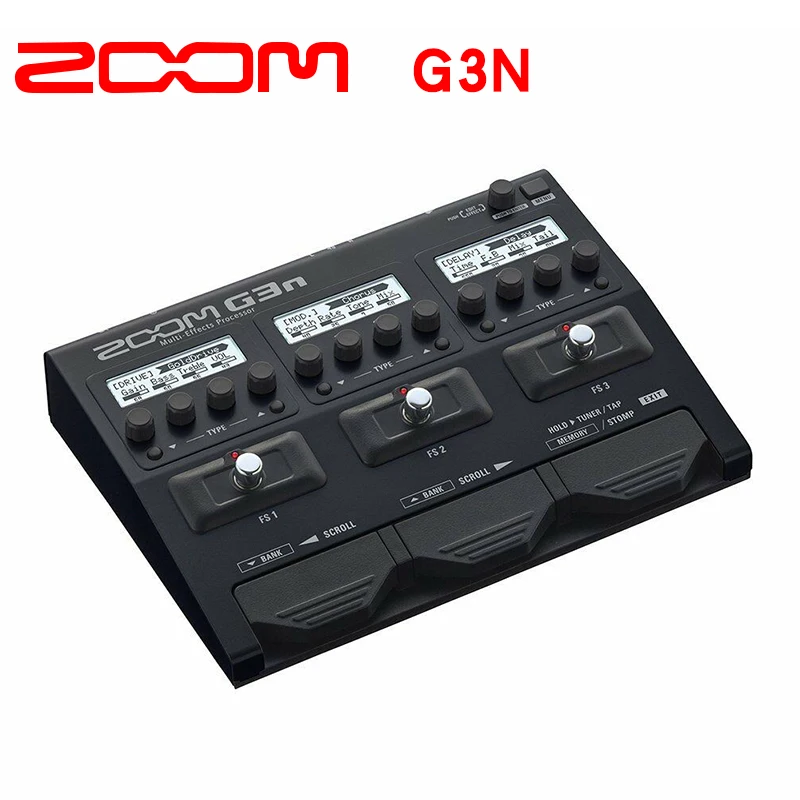 Zoom G3N Electric Guitar Multi Effector Processeur Stomp Pedale