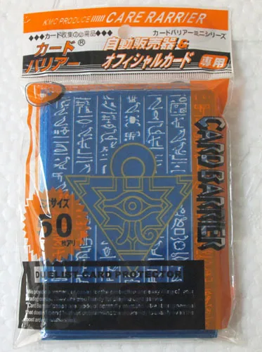 yugioh millenium puzzle card sleeves WAIFUWORLD SHOP Yugioh Card Sleeves | Trading Card Sleeves Compatible with  Japanese Yu-Gi-Oh! TCG Cards | Card Sleeves with Holo Effect | 60 Pieces  per Pack main image 0