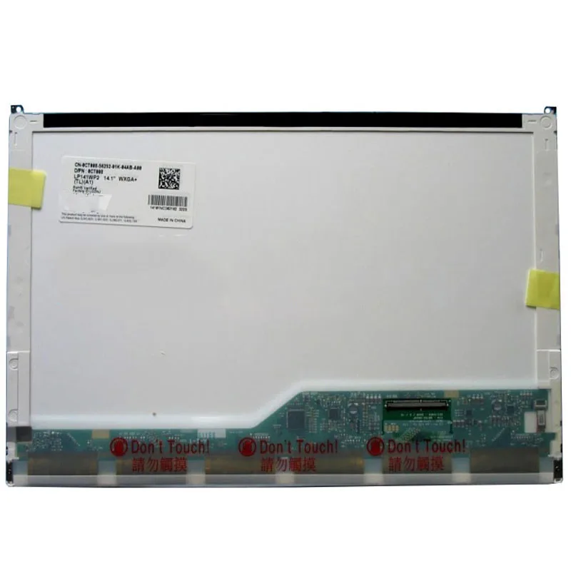 FOR DELL E6400 1435 LTN141BT01 LP141WP2-TLA1 LP141WP2 (TL)(A1) 50-Pins 1440*900 Laptop Lcd Screen Matrix