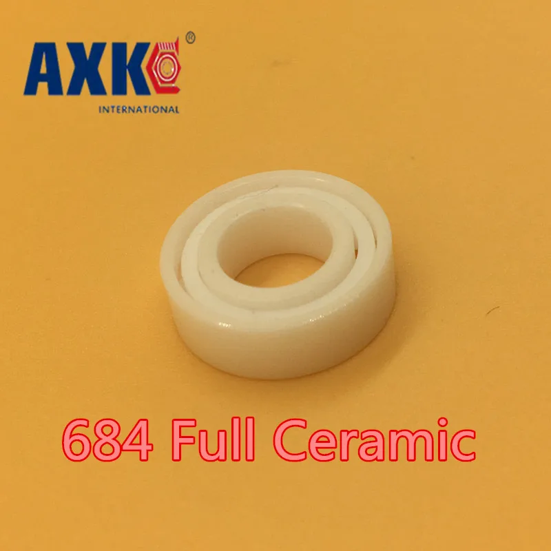 

2023 Direct Selling New Axk 684 Full Ceramic Bearing ( 1 Pc ) 4*9*2.5 Mm Zro2 Material 684ce All Zirconia 618/4 Ball Bearings