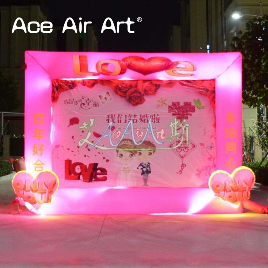 2019 new design LED light wedding background wall for party,wedding or event